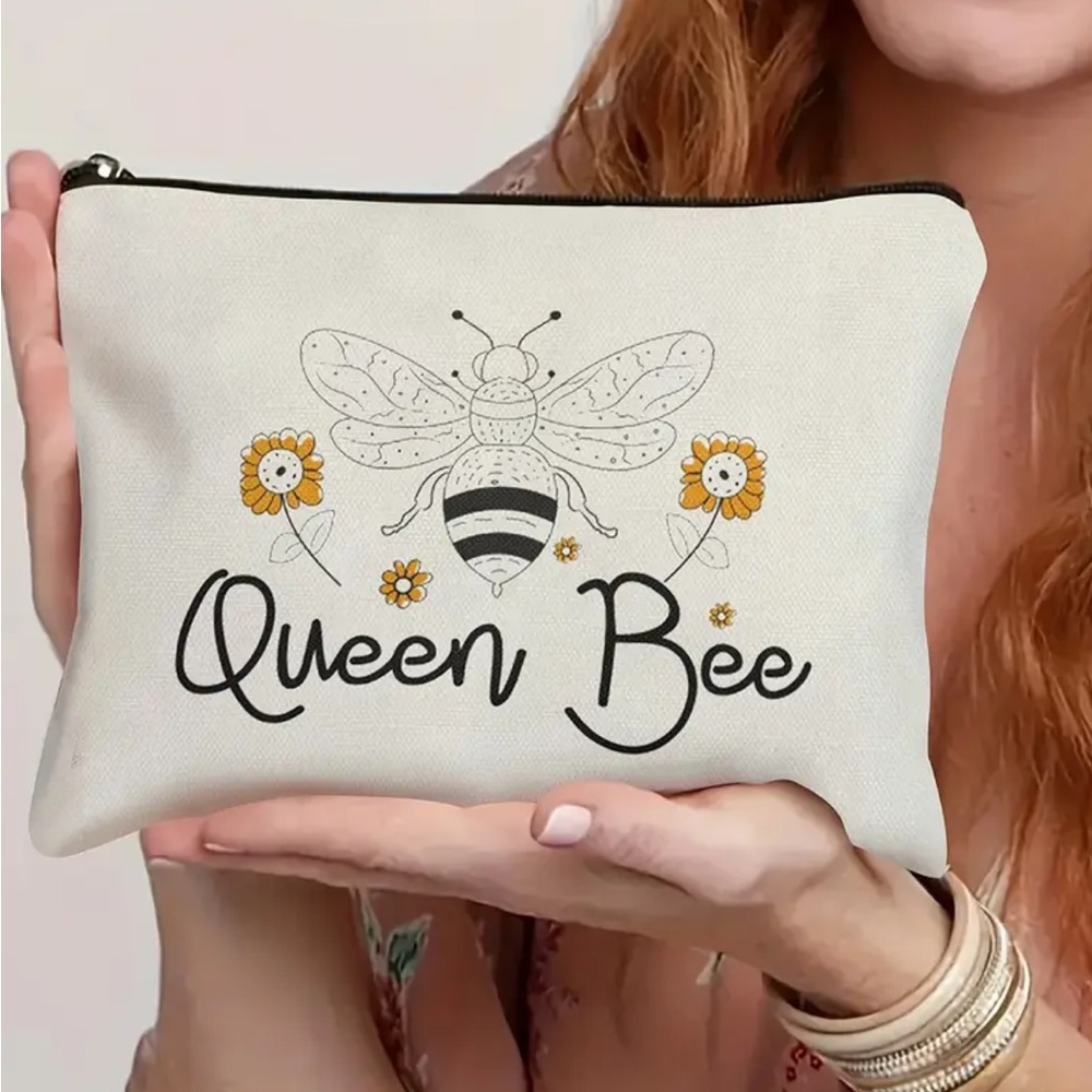 Queen Bee Cosmetic Bag - Picture 1 of 4